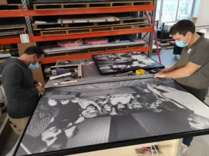 Stamp Publicité à Mandelieu-La Napoule