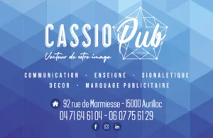 sarl CASSIOPUB à Aurillac