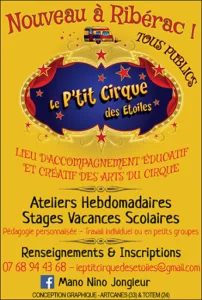 Le P’tit Cirque Des Etoiles à Ribérac