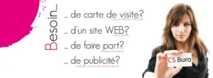 CS Buro – Imprimerie, publicité, graphiste, site internet, objet personnalisé à Hussigny-Godbrange