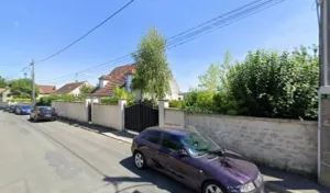 Palissade publicité à Champagne-sur-Oise